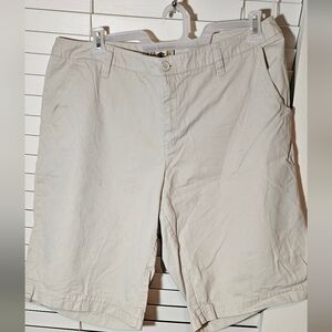 Caribbean Joe Long Kakhi Shorts